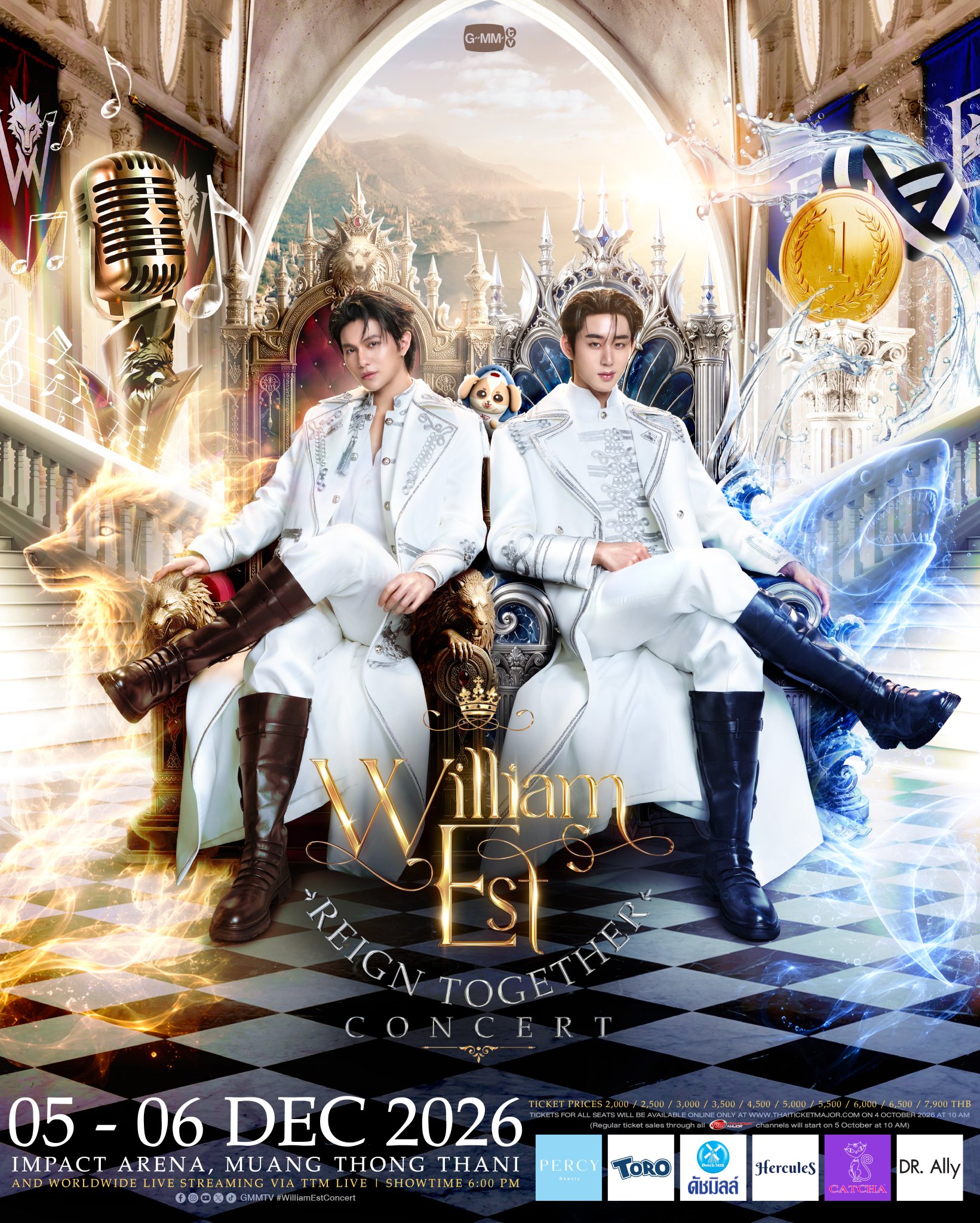 WILLIAM EST REIGN TOGETHER CONCERT